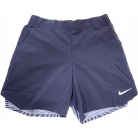 SHORTS NIKE COURT DRIFIT SLAM ROLAND GARROS - CINZA